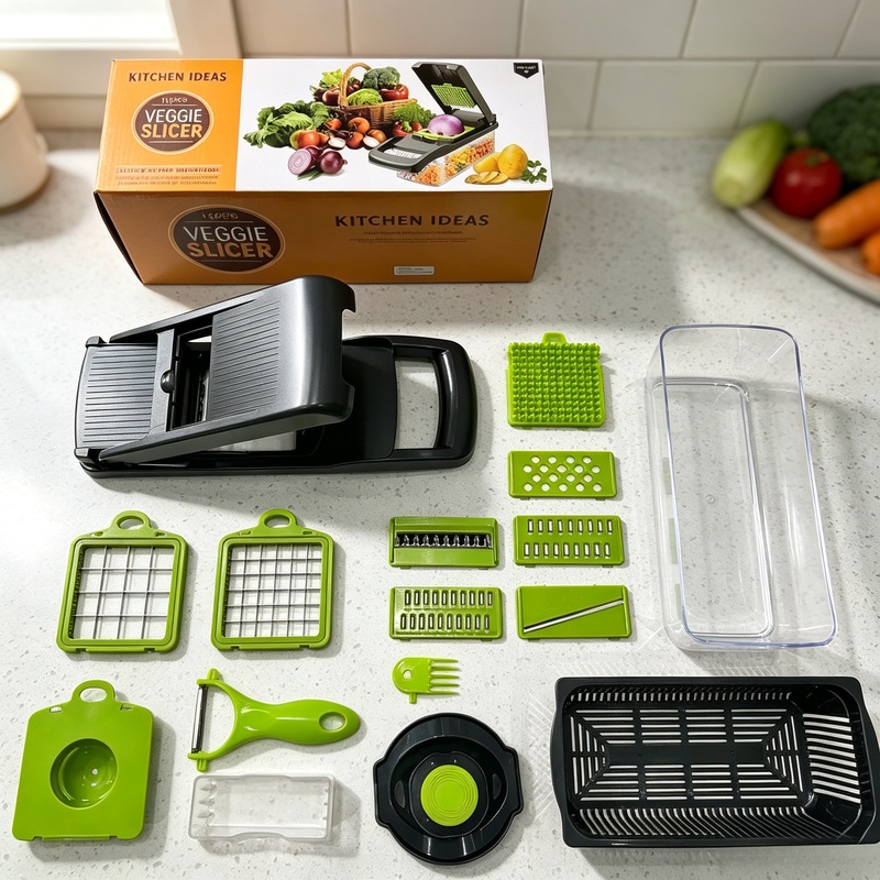 Spudger Plastic Set - 16 in 1 Multifunctional Vegetable Chopper