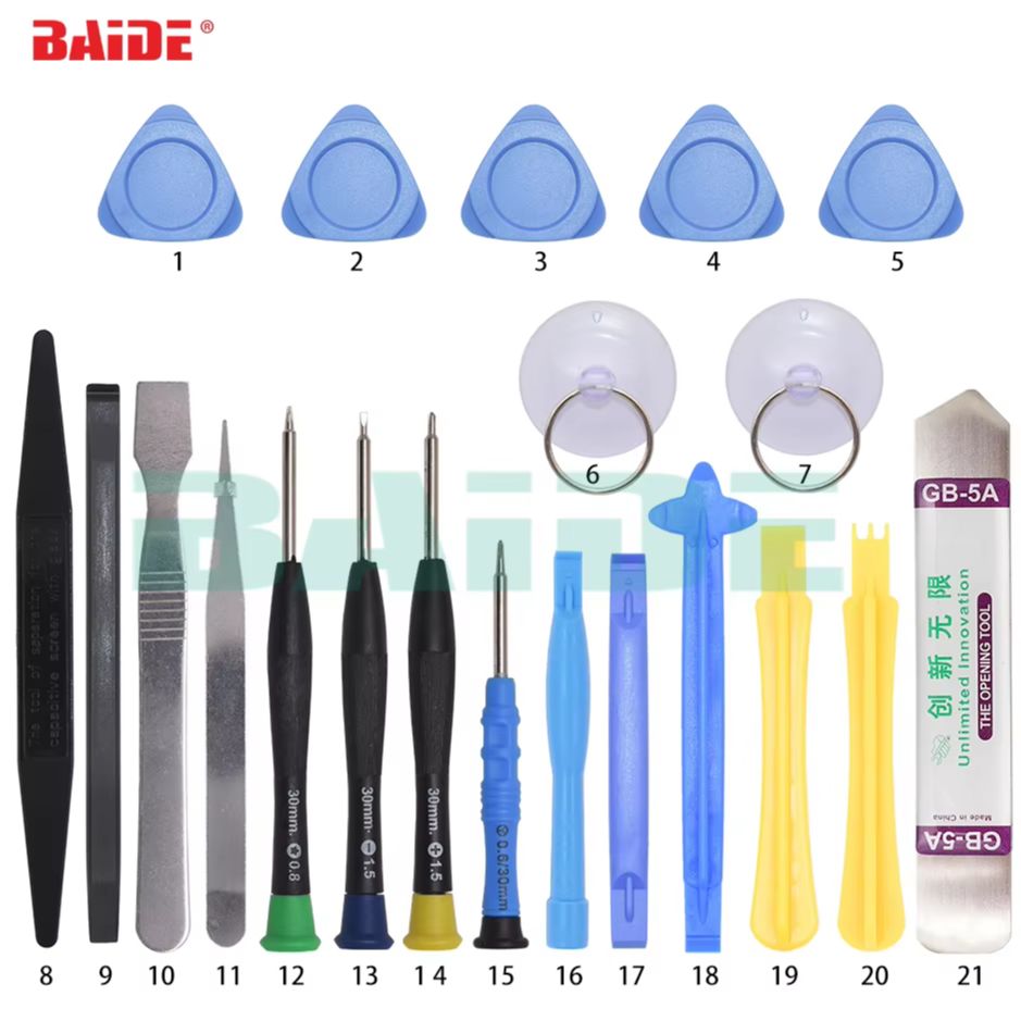 Spudger Plastic Set - 21 in 1 Mobile Phone Repair
