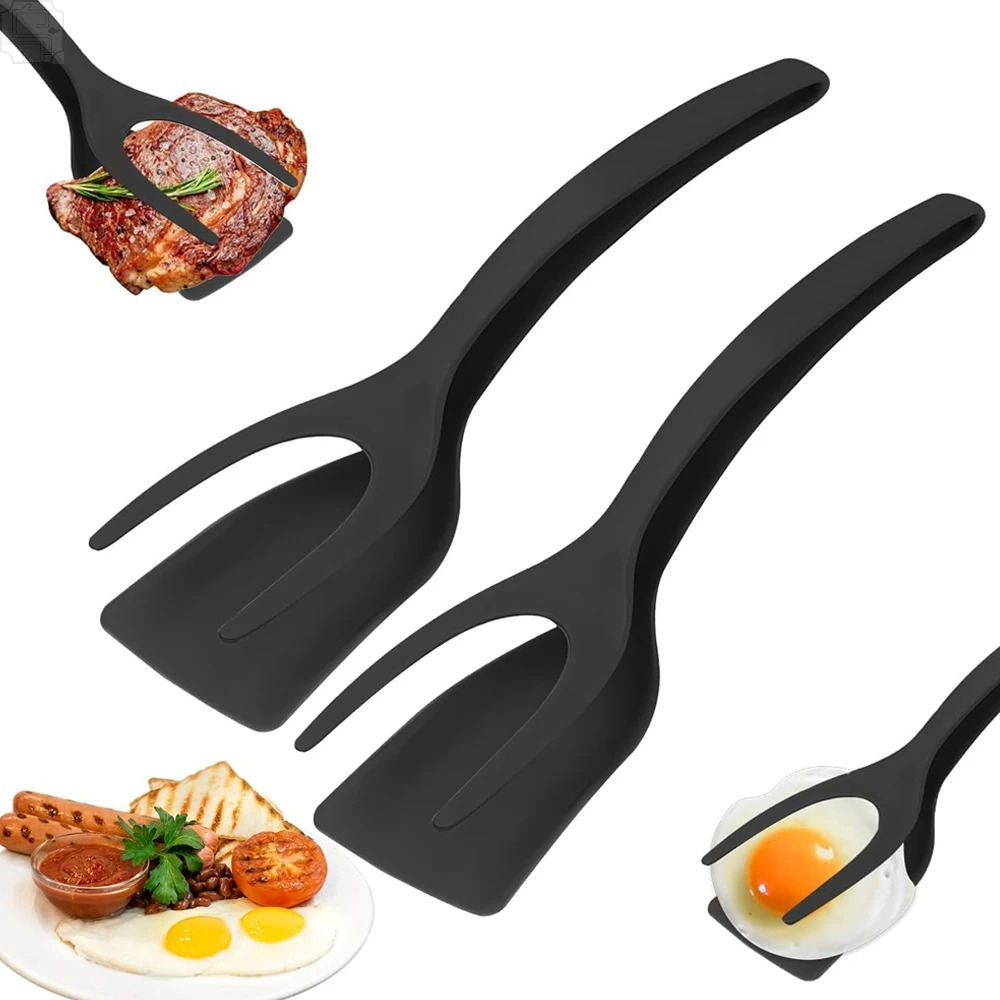 Spudger Plastic Set - 2 In 1 Flip Spatula Tongs