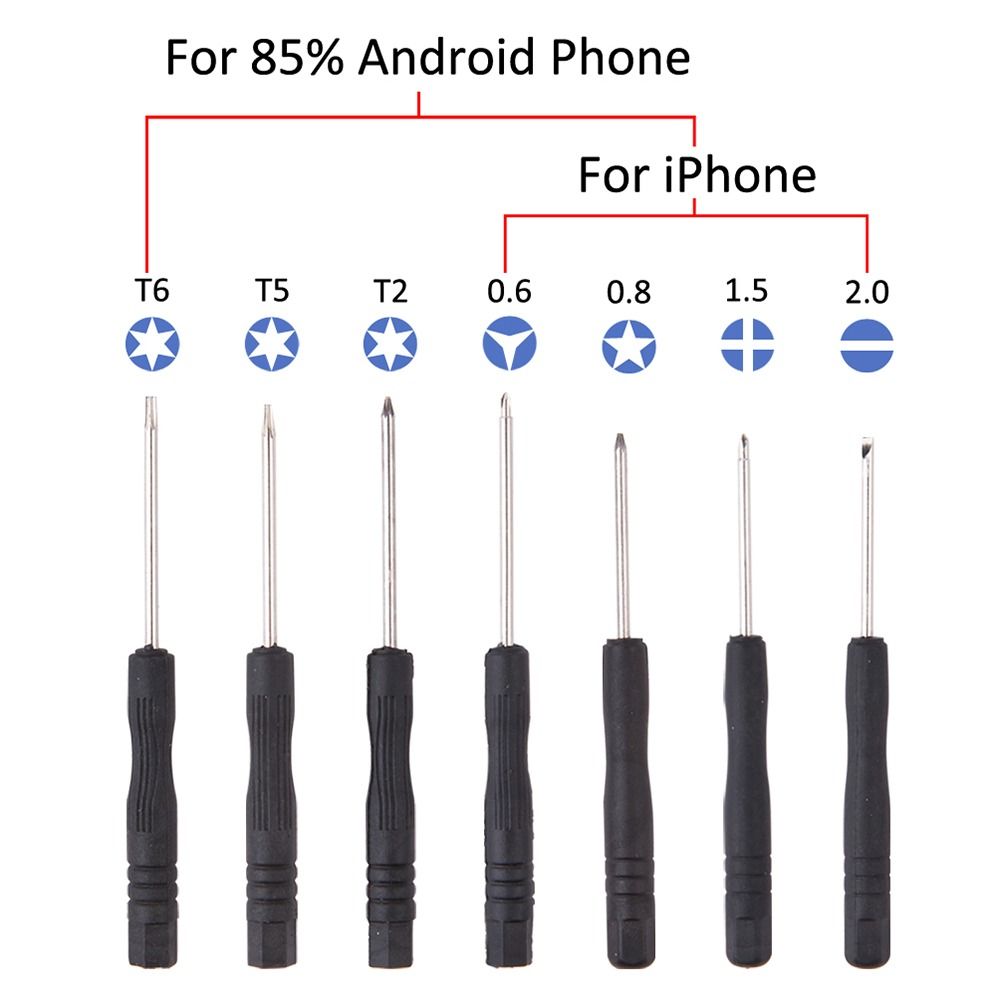12 Pieces Universal Repair Scr - Electronics Repair Manual recension och pris