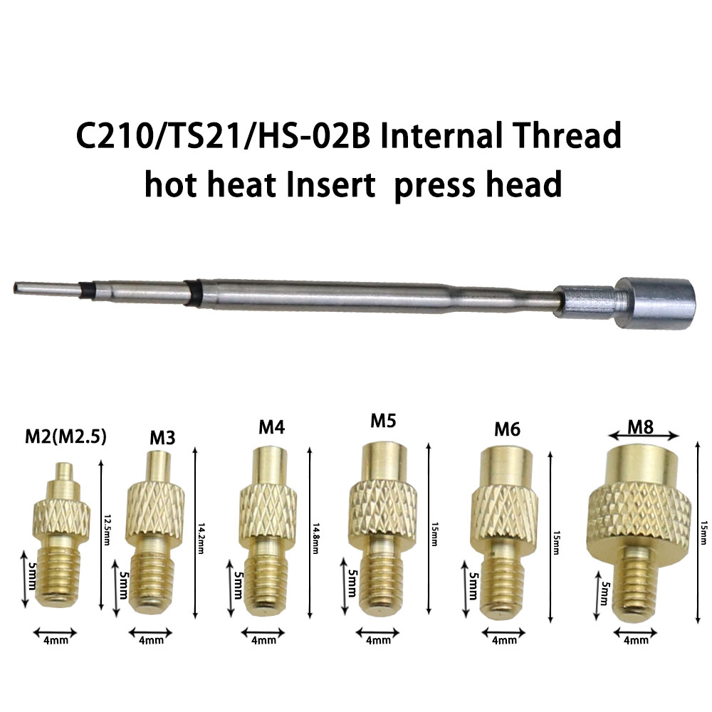 C210/TS21/HS-02B Heat Insert N - Electronics Repair Kit With Soldering Iron recension och pris
