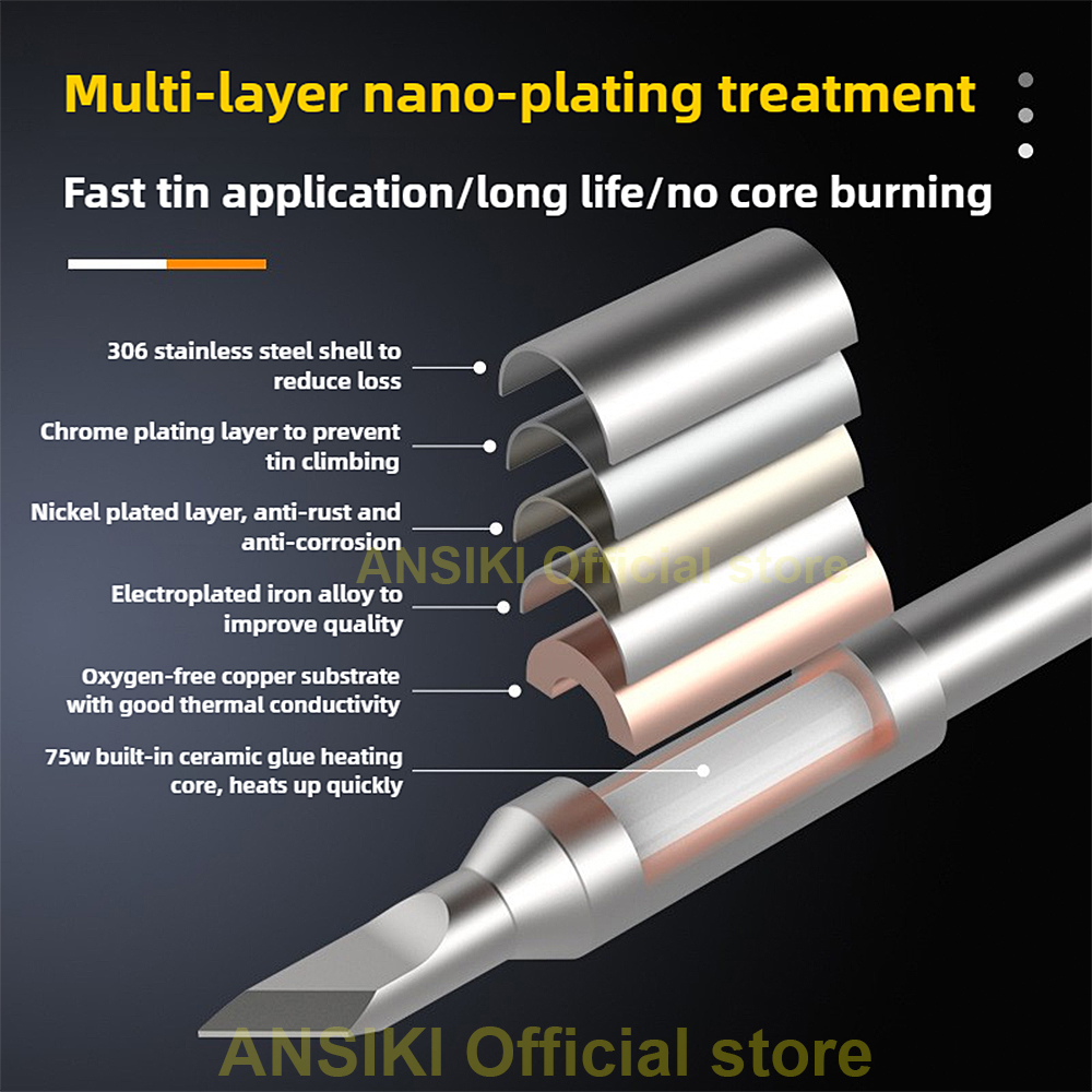 OSS C245 Soldering Iron Tip Pr - Electronics Repair Kit With Soldering Iron recension och pris