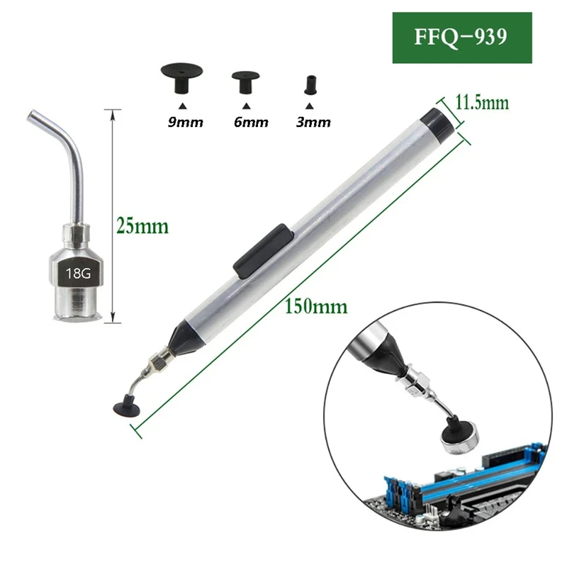 Manual Vacuum Suction Pen Kit  - Electronics Repair Manual recension och pris